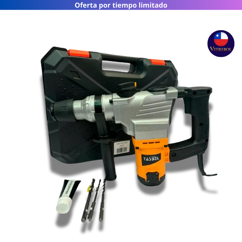 Rotomartillo Demolerdor de 1500 watts: Perfora todo tipo de Materiales