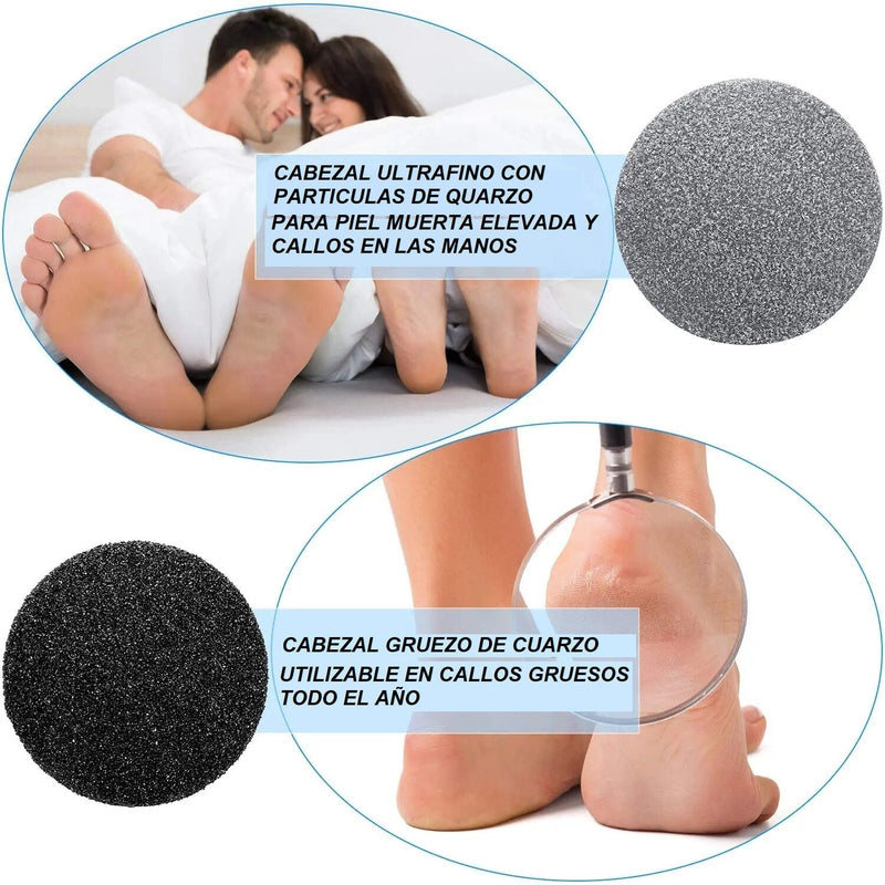 Removedor de callos eléctrico