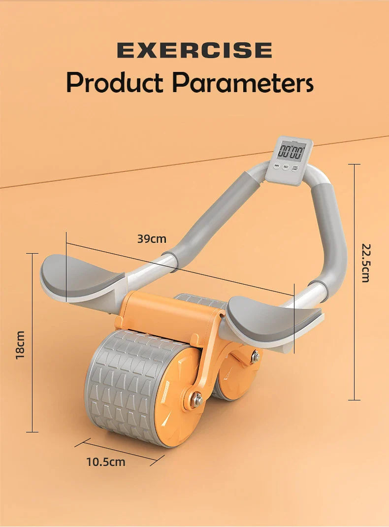 💪Rueda Abdominal Con Rebote Automático Con Timer - (PAGO CONTRAENTREGA)