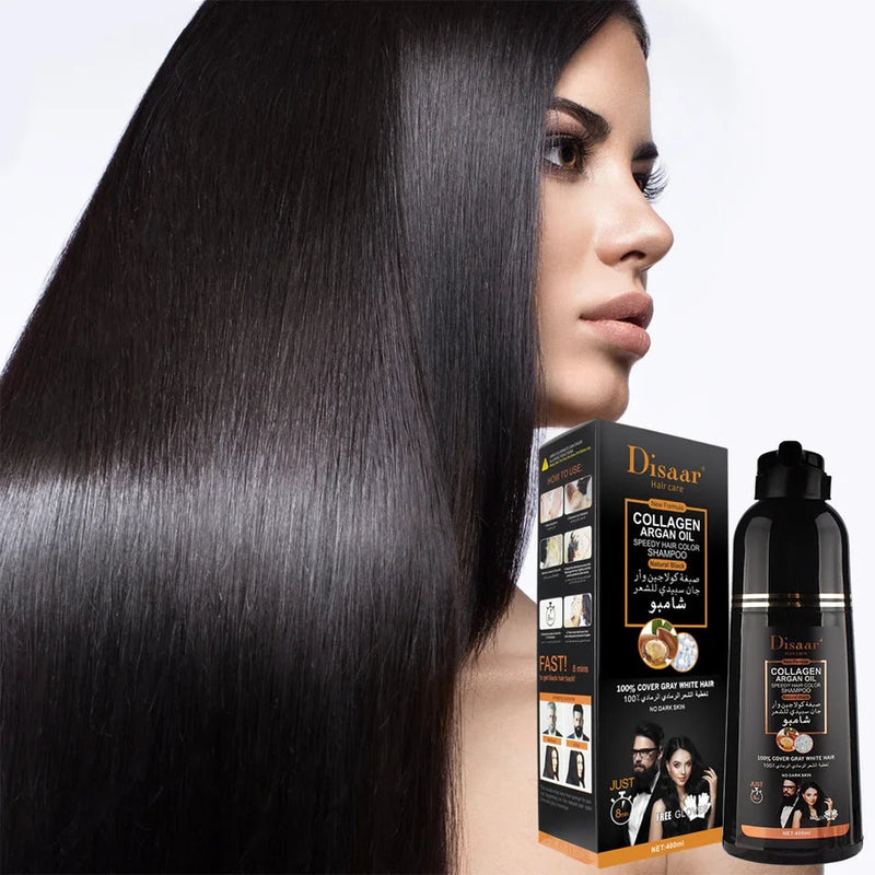 Shampoo cubre canas - ¡Cambia el color en poco tiempo!