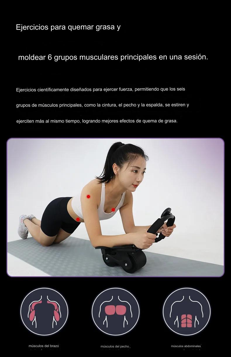 💪Rueda Abdominal Con Rebote Automático Con Timer - (PAGO CONTRAENTREGA)